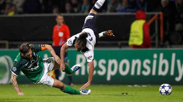 Werder fand gegen Tottenham erst nach desolaten 40 Minuten in die Partie.