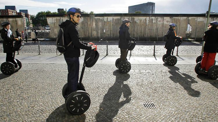 "Segway ist ein Vorbild": Der Hightech-Roller prägt mittlerweile das Straßenbild jeder Großstadt.