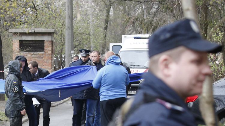 Der ukrainische Oppositionelle wurde vor seiner Wohnung erschossen.
