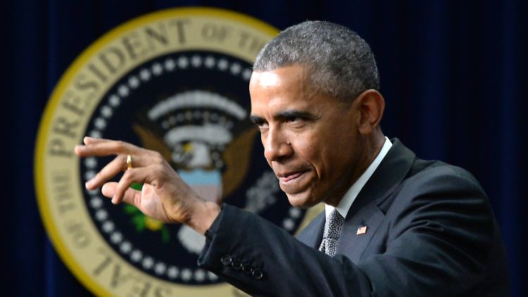 Obama zeigt sich erfreut über die Unterstützung von beiden Parteien des Kongresses.