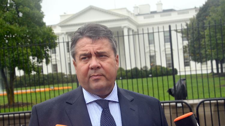 Sigmar Gabriel in Washington