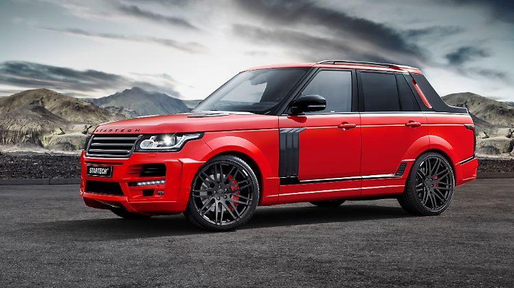 Der Transporter auf Basis des Range Rovers soll nicht nur gehobenen Transportbedarf stillen.
