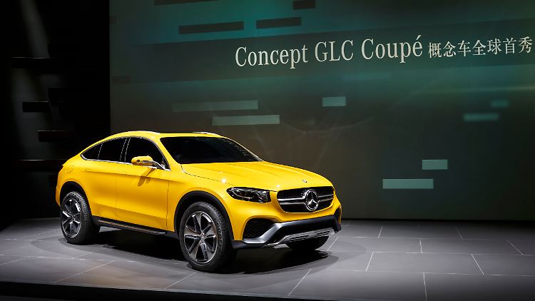 Neue Designlinie, neue Nomenklatur, neues Auto: Mit dem Concept GLC Coupé präsentieren die Stuttgarter in Shanghai gleich drei Dinge auf einmal.