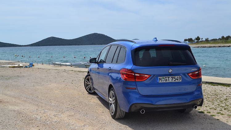 Trotz des hochbauenden Hecks haben die Designer versucht dem Gran Tourer eine BMW-typische Dynamik zu geben.