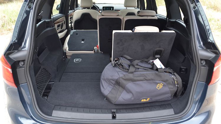 Platz gibt es in der einen oder anderen Form im BMW 2er Gran Tourer reichlich.