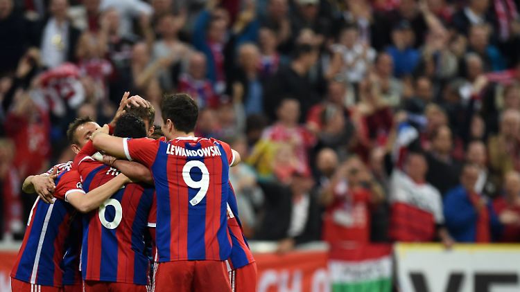 Sechs Tore schoss der FC Bayern im Viertelfinal-Rückspiel der Champions League gegen den FC Porto. Das nennt man Schützenfest.