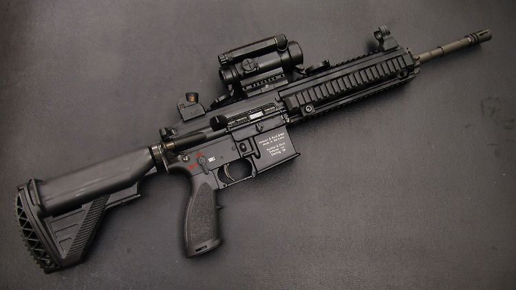 Das HK416 wird in Deutschland bislang nur von Spezialkräften eingesetzt.