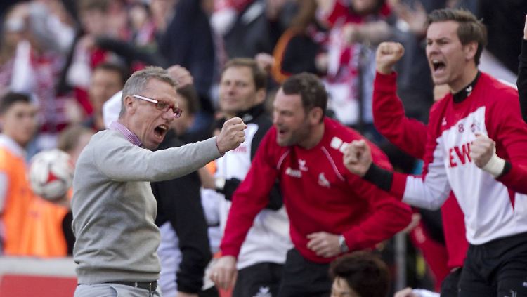 Drei auf einen Streich: Beim 3:2-Sieg gegen Hoffenheim blieben die Kölner und ihr Trainer Peter Stöger ihrer Devise nicht gerade treu.