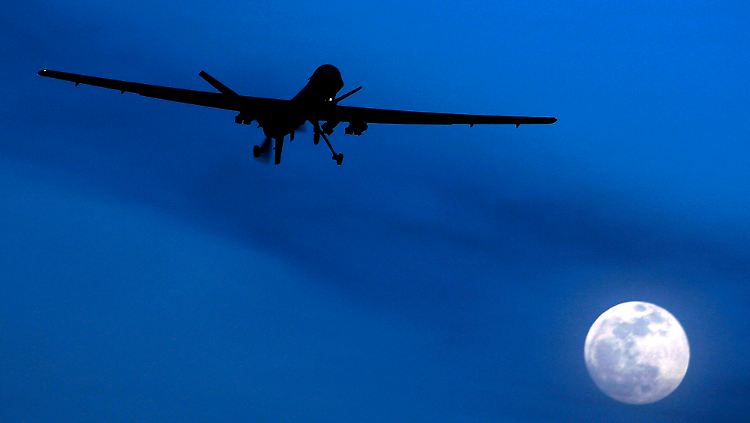 US-Drohnen, hier eine Predator-Drohne über Afghanistan, haben bereits viele Menschen in der Region getötet - auch Zivilisten.