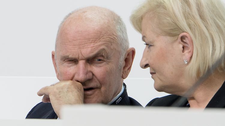 Ferdinand Piëch und seine Ehefrau Ursula.