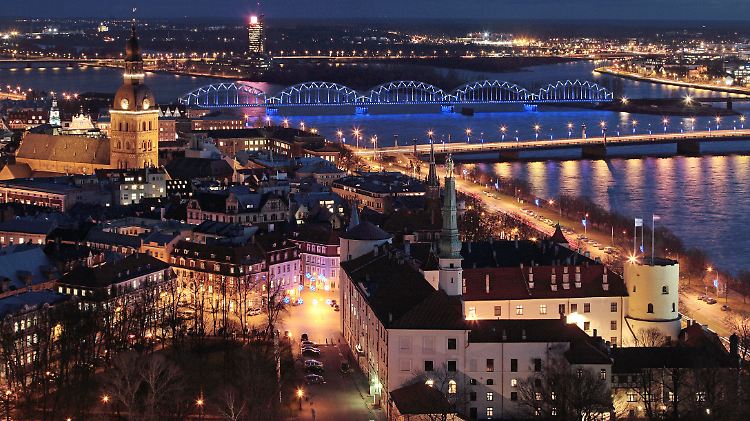 Die Altstadt von Riga. Hier wollten die Euro-Finanzminister am Wochenende ursprünglich ein vorläufiges Ende der Griechenland-Krise einläuten. Daraus wird wohl nichts.