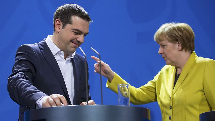 Beide wollen eine Pleite Griechenlands verhindern: Alexis Tsipras und Angela Merkel.