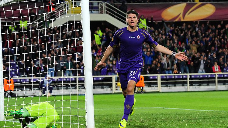 Auf geht's: Mario Gomez.