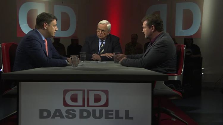 CDU-Außenexperte Philipp Mißfelder und der Flüchtlingsaktivist Elias Bierdel waren zu Gast bei "Das Duell".
