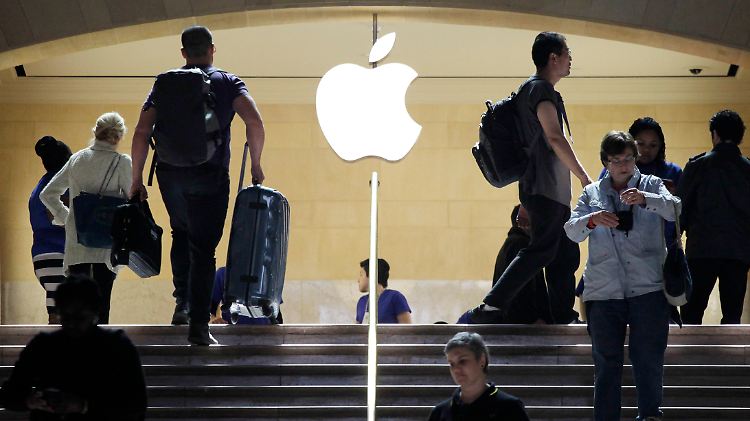 Am Apple hängt, zum Apple drängt doch alles. 