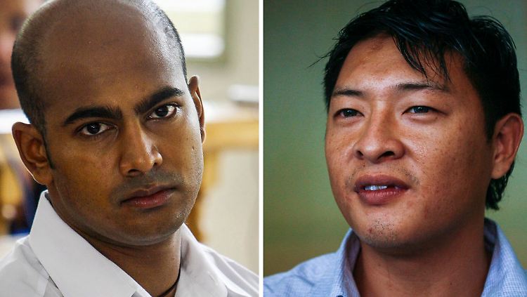 Die Australier Myuran Sukumaran (l.) und Andrew Chan (r.) 