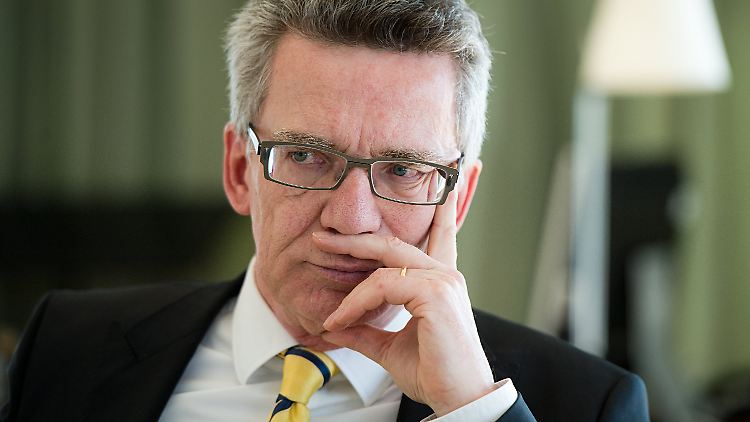 Unter Druck: Thomas de Maizière, Ex-Kanzleramtsminister und inzwischen Innenressortchef.