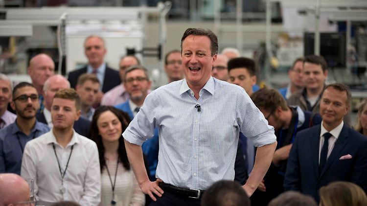 David Cameron kämpft für eine zweite Amtszeit als britischer Premierminister.