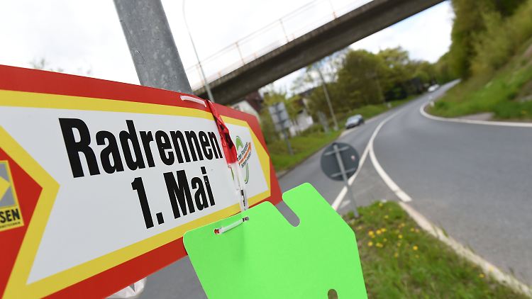 Das Radrennen wurde aufgrund Sicherheitsbedenken abgesagt.