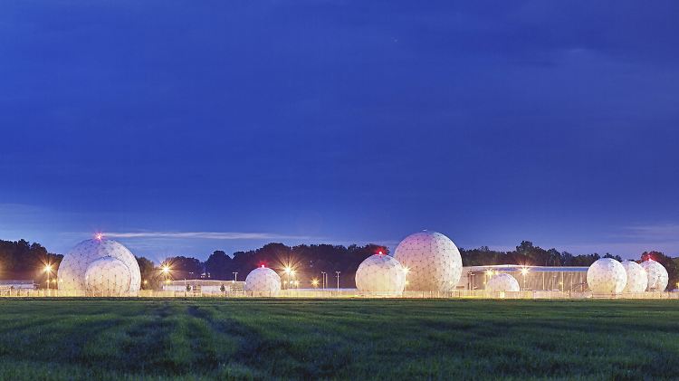Die BND-Abhörstation in Bad Aibling, Zentrum der Aktivitäten.