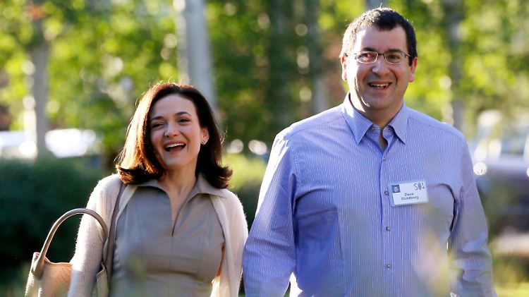 David Goldberg und Sheryl Sandberg waren ein Power-Paar des Silicon Valleys.