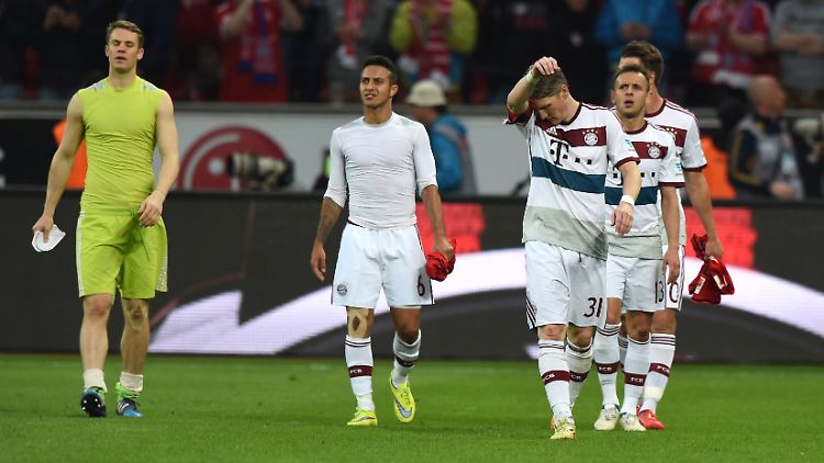 Bedröppelt schlich die C-Elf des FC Bayern nach der Bundesliga-Niederlage in Leverkusen vom Rasen.