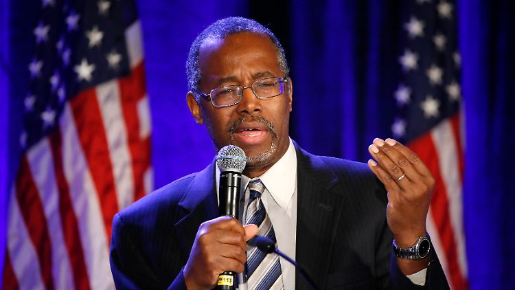 Ist für seine aggressiven Auftritte bekannt: Ben Carson.