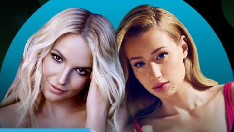 Britney Spears (l.) und Iggy Azalea haben zusammen die Single "Pretty Girls" aufgenommen.