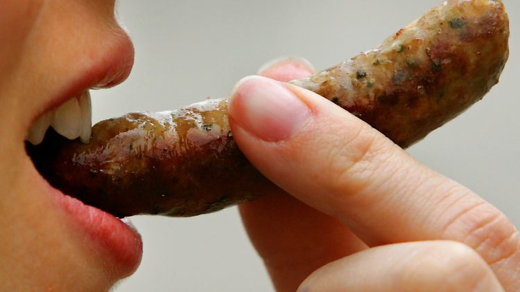 Bratwürste enthalten jede Menge Kalorien.