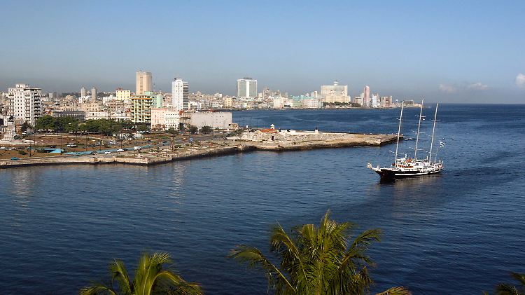 Der Hafen von Havanna.
