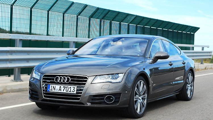 Audi will in dem A7 das "Beste aus drei Welten" kombinieren: Platz wie ein Kombi, die Form eines Coupés und den Komfort einer Limousine.