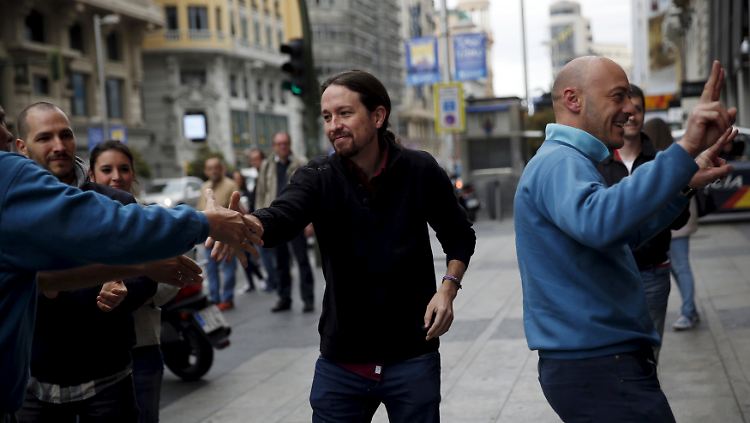Pablo Iglesias ist in Spanien ein Star - aber hat er auch das Zeug zum Wahlsieger?
