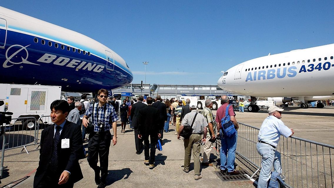 Boeing gegen Airbus: notfalls auch mit Portest und Gegenprotest bei der WTO.