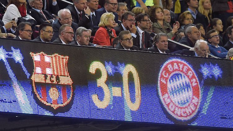Rein statistisch ist das 3:0 des FC Barcelona im Halbfinal-Hinspiel gegen den FC Bayern eine Vorentscheidung - es sei denn, die Münchner legen ein echtes Fußball-Wunder hin.