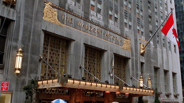 Illustres Portfolio: Anbang besitzt unter anderem das Waldorf Astoria in New York.
