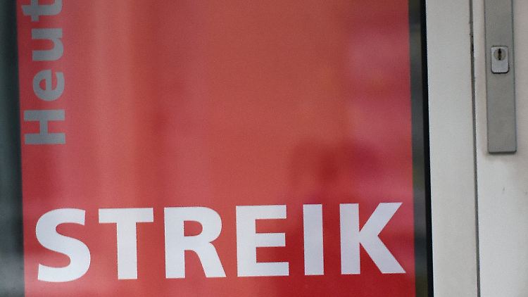Zunächst soll es nur vereinzelte Aktionen geben, flächendeckend wird dann ab Montag gestreikt.