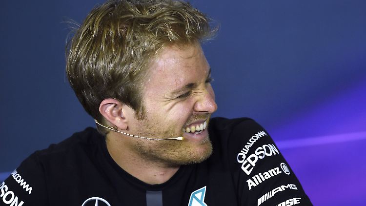 Vorneweg: Nico Rosberg. Aber war ja nur Training.