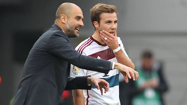 "Er muss sich nicht entschuldigen." Sagt Münchens Trainer Josep Guardiola über Mario Götze.