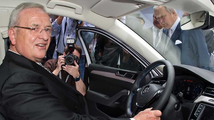 Autonomes Fahren ist eine der Herausforderungen für VW. Bei der Hauptversammlung diese Woche ließ sich Konzernchef Winterkorn aber noch mit Lenkrad fotografieren.