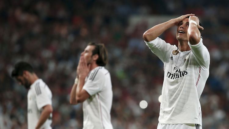 Superstar Ronaldo (r.): Das war es dann wohl mit der Meisterschaft.