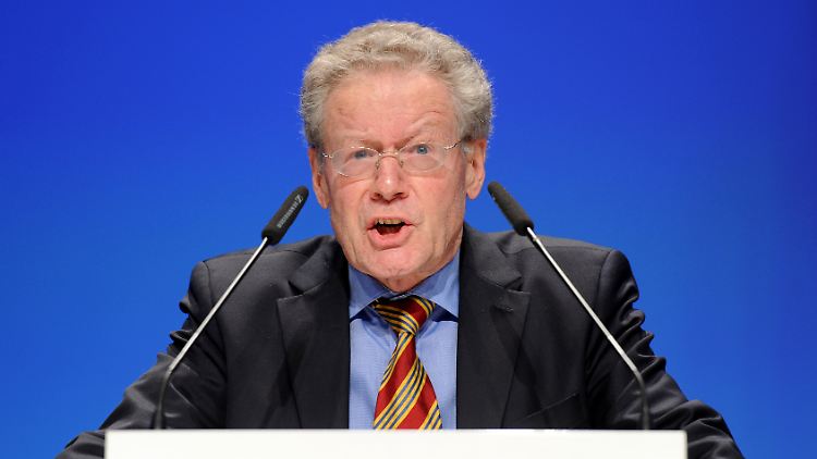 Konrad Adam ist einer von drei gleichberechtigten Sprechern der AfD.