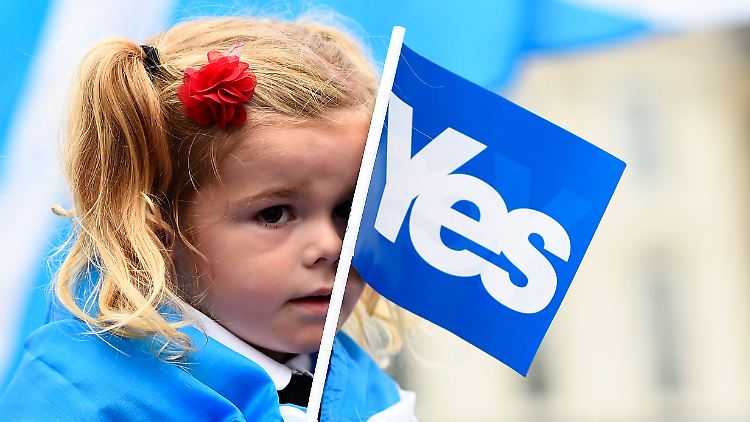 Trotz des "Neins" im Referendum lebt in vielen Schotten der Traum der Unabhängigkeit weiter.