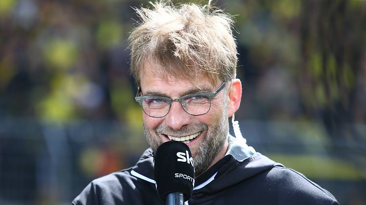 Platz an der Sonne: Jürgen Klopp.