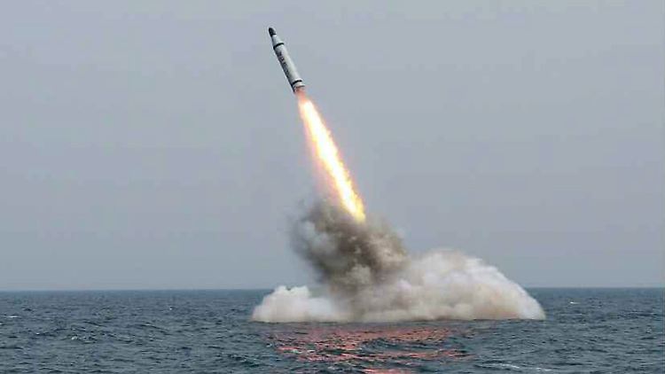Zuletzt verkündete Nordkorea, erfolgreich eine U-Boot-Rakete abgefeuert zu haben.