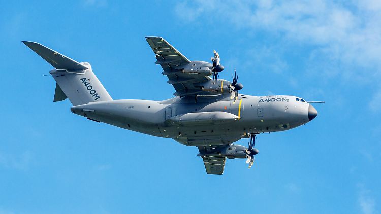 Der A400M wird weiter getestet.