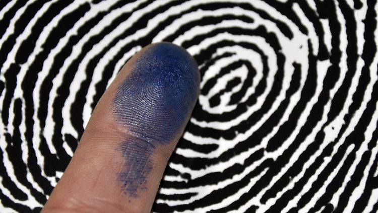 Ein Fingerabdruck ist so individuell wie der Mensch.