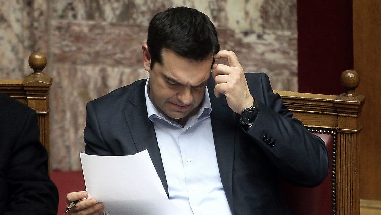 Die Staatspleite vor Augen: Alexis Tsipras. 