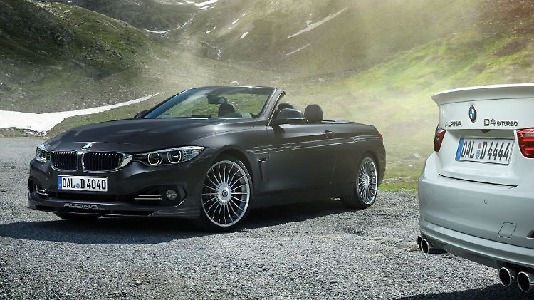 Mit dem D4 Cabrio hat sich Alpina jetzt auch an einen offenen BMW mit Dieselaggregat gewagt.
