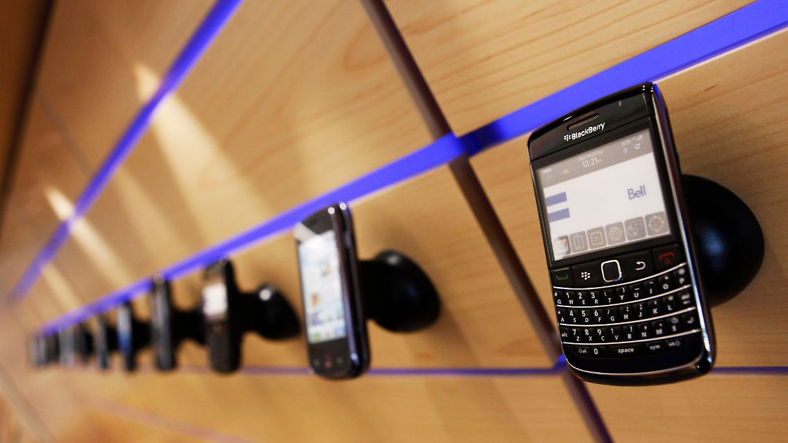Das Blackberry ist ewig trendy und für den Hersteller RIM eine Goldgrube.