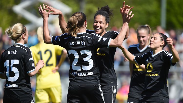 Im Halbfinale gegen Bröndby IF Kopenhagen gab es bereits Grund zum jubeln für die Damen des FFC Frankfurt.